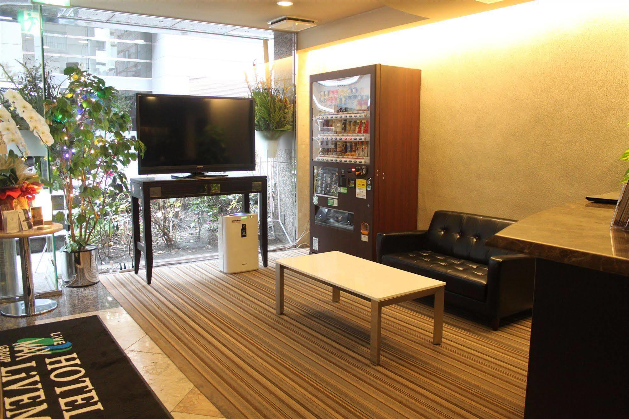 Hotel Livemax Budget Shinbashi Tokio Exterior foto
